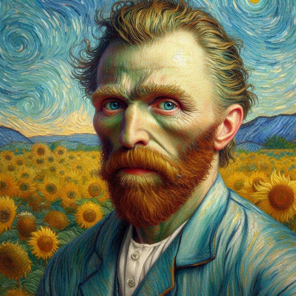 Memorial photo of Vincent van Gogh